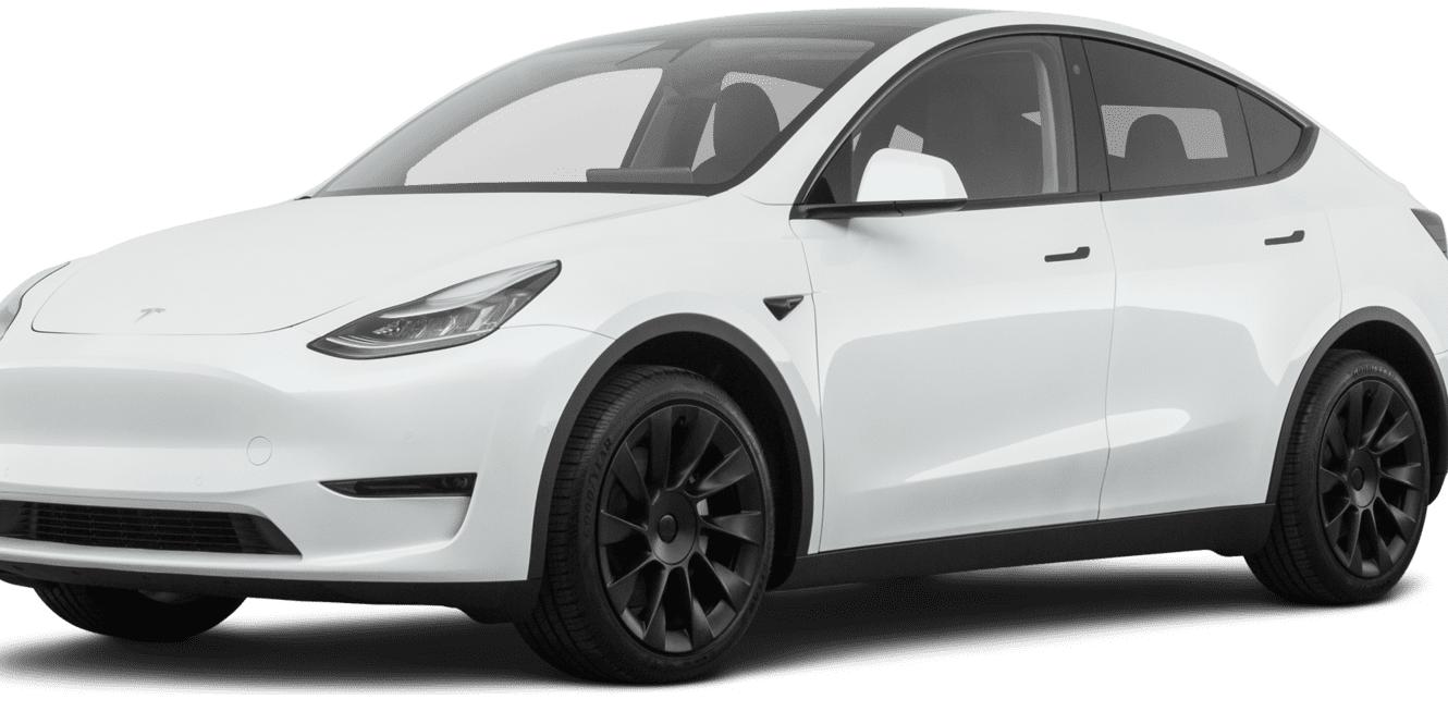 TESLA MODEL Y 2021 5YJYGDEE7MF218387 image